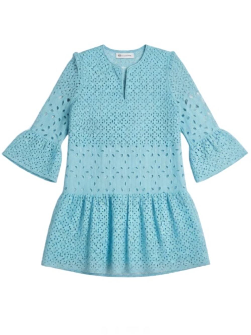 NWT Tyler Boe Isla Eyelet Skimmer Dress Capri